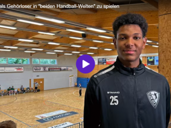Wie es ist, als Gehörloser in „beiden Handball-Welten“ zu spielen